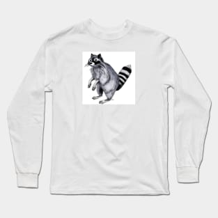 Fatboy Raccoon Long Sleeve T-Shirt